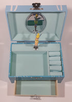 Enesco Disney Tinkerbell Fairies Wind Up Musical Jewelry Box with Drawer Plays Beethoven Fur Elise