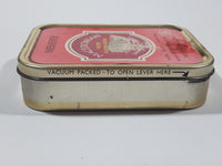 Vintage Niemeyer Macedonian Exotic Eastern Blend Deluxe Pipe Tobacco 2 oz. Tin Metal Container