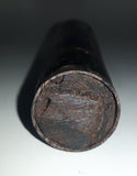 Vintage North African Warrior Hand Carved 9 3/4" Figural Tribal Knife Dagger with Wooden Sheath
