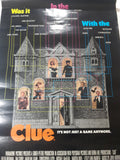 Original Vintage 1985 Clue 27" x 40" Movie Theater Advertising Display Poster