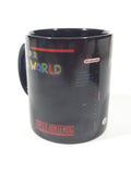 2017 Paladone SNES Super Nintendo Entertainment System Super Mario World 3 3/4" Tall Black Heat Change Ceramic Coffee Mug Cup