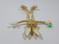 Bendable 5 1/4" Tall Rubber Bunny Rabbit Toy Figure