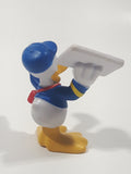 Fisher Price Disney Junior Donald Duck Mailman Holding Letter 2 1/2" Tall Toy Figure