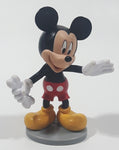 Disney Mickey Mouse Holding A Bone 3 1/8" Tall Toy Figure