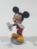 Disney Mickey Mouse Holding A Bone 3 1/8" Tall Toy Figure