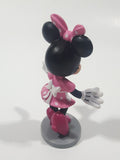 Disney Minnie Mouse Wearing Apron 3 1/4" Tall Toy Figure