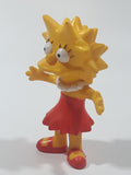 1990 Jesco 20th Century Fox The Simpsons Lisa Simpson 3 1/2" Tall Rubber Toy Figure