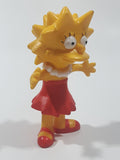 1990 Jesco 20th Century Fox The Simpsons Lisa Simpson 3 1/2" Tall Rubber Toy Figure