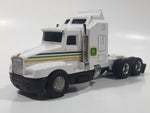 Ertl John Deere Kenworth T600A Semi Tractor Truck White Pull Back Die Cast Toy Car Vehicle