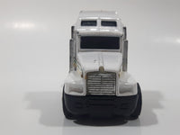 Ertl John Deere Kenworth T600A Semi Tractor Truck White Pull Back Die Cast Toy Car Vehicle