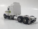 Ertl John Deere Kenworth T600A Semi Tractor Truck White Pull Back Die Cast Toy Car Vehicle
