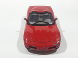 Burago Chevrolet Corvette Convertible Red 1/43 Scale Die Cast Toy Car Vehicle