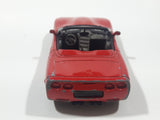 Burago Chevrolet Corvette Convertible Red 1/43 Scale Die Cast Toy Car Vehicle