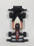 Vintage 1989 Imperial Hypersonic Bullet Car #19 Mobil 1 Duracell Formula 1 Black Copper White 5 3/4" Long Plastic and Metal Die Cast Toy Race Car Vehicle