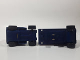 Vintage 1970s Tonka Semi Tractor Truck and Trailer White 8" Long Pressed Steel and Plastic Die Cast Toy Car Vehicle Made in Japan