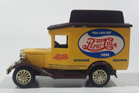 Vintage Golden Wheels Pepsi Cola Delivery Truck Yellow and Brown Die Cast Toy Car Vehicle