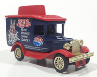 Vintage Golden Wheels Pepsi Cola Delivery Truck Blue and Red Die Cast Toy Car Vehicle