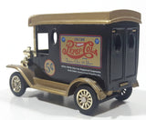 Vintage Golden Wheels Pepsi Cola Ford Model T Delivery Truck Black and Gold Die Cast Toy Car Vehicle