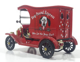 National Motor Mint Ford Model T Dog Pound Express Who Let the Dogs Out? Red Die Cast Toy Car Vehicle with Opening Rear Doors and Two Dog Figures