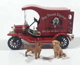 National Motor Mint Ford Model T Dog Pound Express Who Let the Dogs Out? Red Die Cast Toy Car Vehicle with Opening Rear Doors and Two Dog Figures