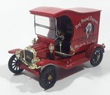 National Motor Mint Ford Model T Dog Pound Express Who Let the Dogs Out? Red Die Cast Toy Car Vehicle with Opening Rear Doors and Two Dog Figures