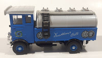 Corgi Classics Duckham's Oils Aero Oil AEC 508 Forward Control 5 Ton Cabover Delivery Truck Blue and Grey Die Cast Toy Car Vehicle