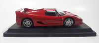 Burago Ferrari F50 Red 1/24 Scale Die Cast Toy Car Vehicle with Opening Doors and Engine Cover