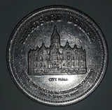 1832 - 1982 City of Stratford Ontario 150th Anniversary City Hall Dollar Metal Coin