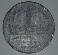 Vintage House of Commons Ottawa Canada 1892 John S.D. Thompson Metal Coin