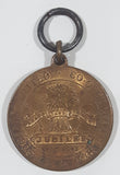 Antique 1863 - 1913 Limited Co-operative Jubilee John Shillito President C W S "Labor and Wait" Metal Pendant