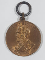 Antique 1863 - 1913 Limited Co-operative Jubilee John Shillito President C W S "Labor and Wait" Metal Pendant