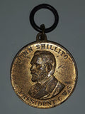 Antique 1863 - 1913 Limited Co-operative Jubilee John Shillito President C W S "Labor and Wait" Metal Pendant