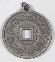 Vintage Chinese Coin Token Metal Pendant