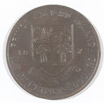 Vintage 1973 PEI Prince Edward Island 1873 Lady's Slipper Flower Metal Coin