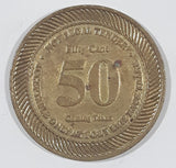 Vintage Acceptable Only At Fort Erie Race Track Not Legal Tender Fifty 50 Cent Metal Gaming Token Horse Racing Coin