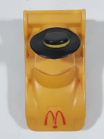 1988 McDonald's Turbo Macs The Hamburglar Yellow Toy Pull Back Friction Motorized Plastic Toy Car Vehicle - Happy Meals