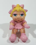 1986 McDonald's Muppet Babies Baby Miss Piggy 2" Tall Toy Figure