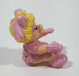 1986 McDonald's Muppet Babies Baby Miss Piggy 2" Tall Toy Figure