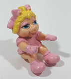 1986 McDonald's Muppet Babies Baby Miss Piggy 2" Tall Toy Figure