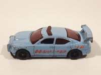 2014 Hot Wheels HW City Dodge Charger Drift Police HWPD Light Blue Die Cast Toy Car Vehicle