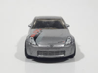 Rare 2008 Matchbox Sports Cars Nissan 350Z Metalflake Silver Die Cast Toy Car Vehicle