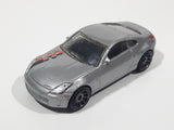 Rare 2008 Matchbox Sports Cars Nissan 350Z Metalflake Silver Die Cast Toy Car Vehicle