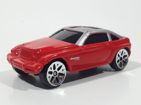 2009 Maisto Fresh Metal Chrysler Jeep Jeepster Red Die Cast Toy Car SUV Vehicle