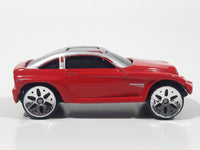 2009 Maisto Fresh Metal Chrysler Jeep Jeepster Red Die Cast Toy Car SUV Vehicle