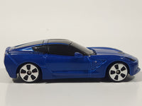 Maisto 2014 Corvette Stingray Blue Die Cast Toy Car Vehicle