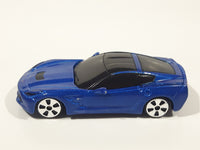 Maisto 2014 Corvette Stingray Blue Die Cast Toy Car Vehicle