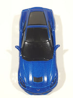 Maisto 2014 Corvette Stingray Blue Die Cast Toy Car Vehicle