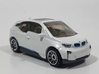 2021 Matchbox MBX EV & Hybrid 2015 BMW i3 White Die Cast Toy Car Vehicle
