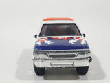 Unknown Brand Safari Truck White and Orange Die Cast Toy Car Vehicle