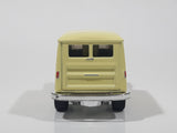 2021 Matchbox Moving Parts '62 Jeep Willys Station Wagon Light Pale Yellow Die Cast Toy Car Vehicle with Opening Doors